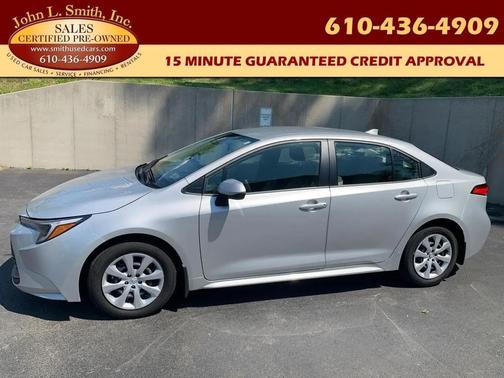 Classic Silver Metallic 2025 Toyota Corolla Hybrid LE