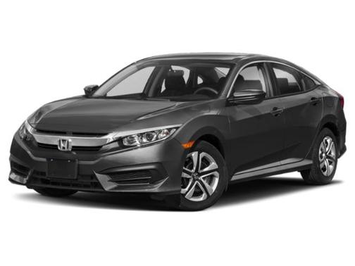 Modern Steel Metallic 2018 Honda Civic LX