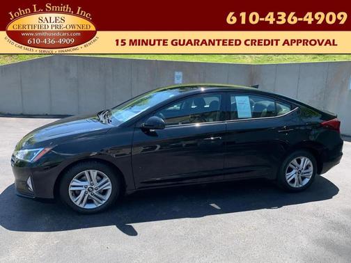 Phantom Black 2020 Hyundai ELANTRA SEL