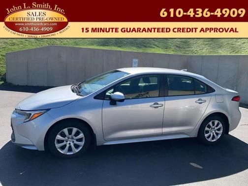 Classic Silver Metallic 2025 Toyota Corolla Hybrid LE