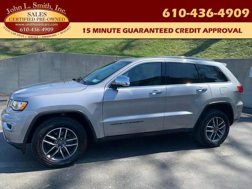 Billet Silver Metallic Clearcoat 2019 Jeep Grand Cherokee Limited