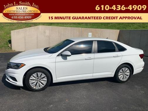WHITE 2019 Volkswagen Jetta 1.4T S