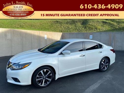Pearl White 2017 Nissan Altima 2.5 SR