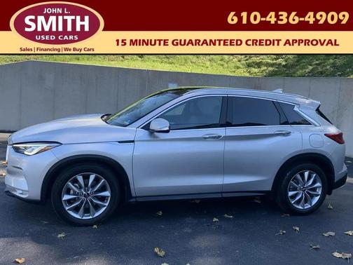 Liquid Platinum 2020 INFINITI QX50 LUXE AWD