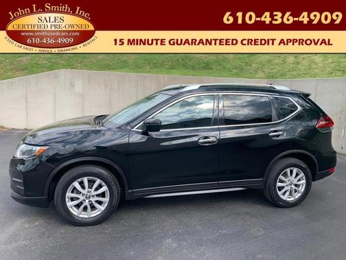 Magnetic Black 2018 Nissan Rogue SV
