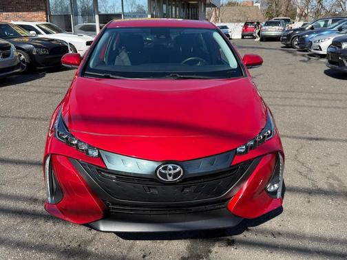 Supersonic Red 2022 Toyota Prius Prime LE