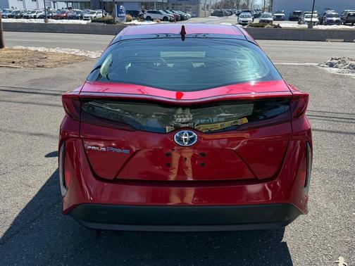 Supersonic Red 2022 Toyota Prius Prime LE