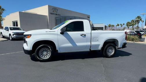 Summit White 2022 Chevrolet Silverado 1500 WT