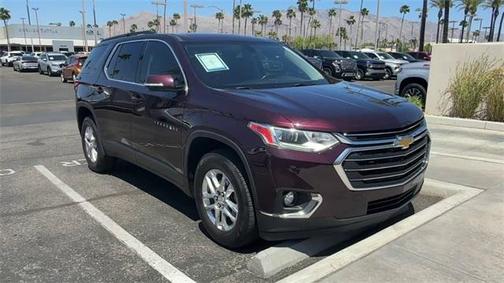Black Currant Metallic 2019 Chevrolet Traverse LT Cloth