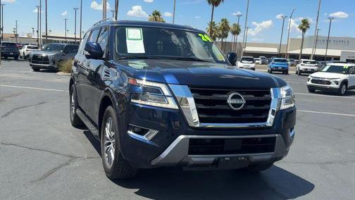 Hermosa Blue Pearl 2024 Nissan Armada SL 4WD