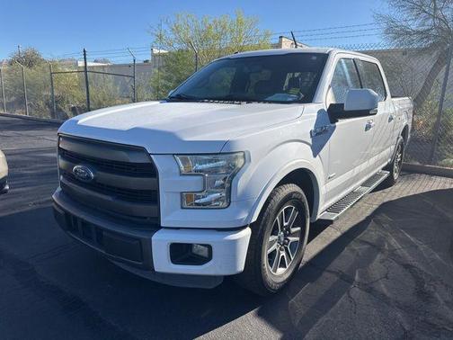 OXFORD WHITE 2015 Ford F-150 Lariat
