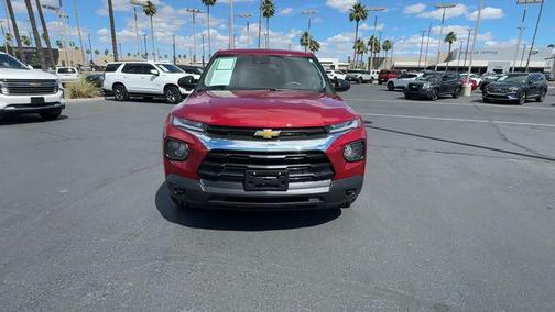 Scarlet Red Metallic 2021 Chevrolet Trailblazer LS