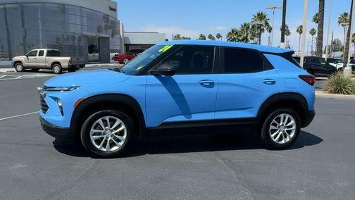 Fountain Blue 2024 Chevrolet Trailblazer LS