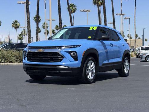 Fountain Blue 2024 Chevrolet Trailblazer LS