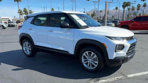 Summit White 2023 Chevrolet Trailblazer LS