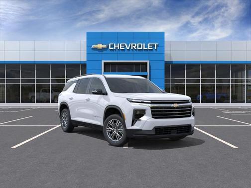 Polar White Tricoat 2026 Chevrolet Traverse LT
