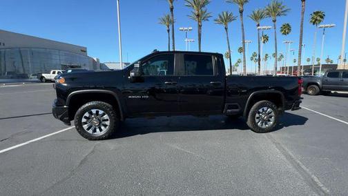 Black 2024 Chevrolet Silverado 2500 Custom