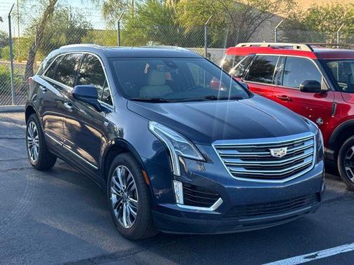 Harbor Blue Metallic 2018 Cadillac XT5 Premium Luxury