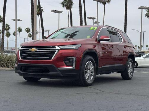 Radiant Red Tintcoat 2023 Chevrolet Traverse LT Cloth