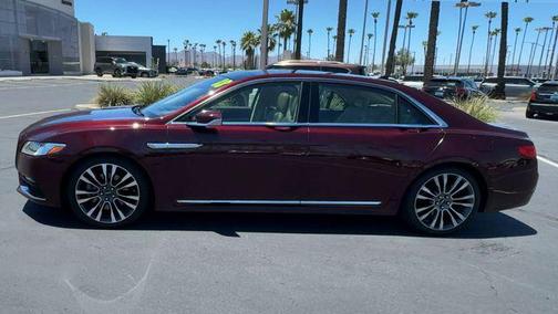 Burgundy 2018 Lincoln Continental Reserve