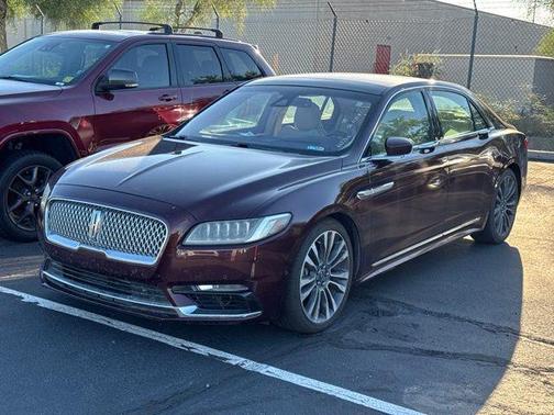 Burgundy 2018 Lincoln Continental Reserve