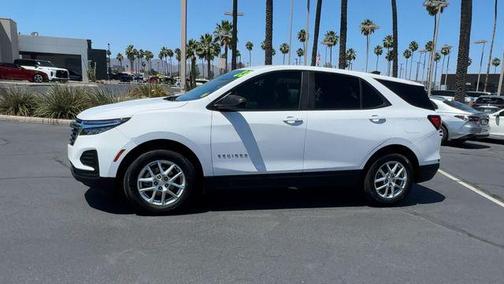 Summit White 2023 Chevrolet Equinox LS