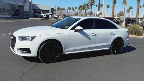 Glacier White 2021 Audi A4 40 Premium Plus