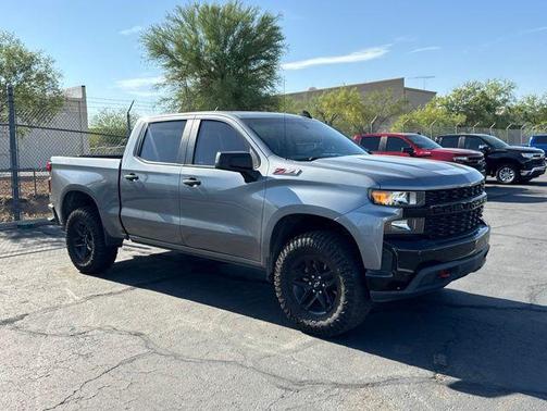 Satin Steel Metallic 2022 Chevrolet Silverado 1500 Limited Custom Trail Boss