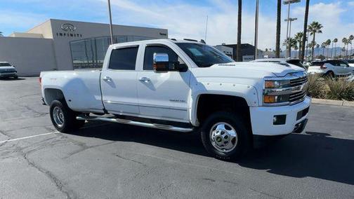Summit White 2017 Chevrolet Silverado 3500 LTZ