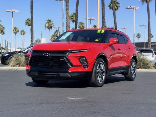 Red Hot 2023 Chevrolet Blazer RS