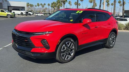 Red Hot 2023 Chevrolet Blazer RS