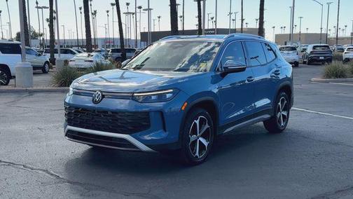 Monterey Blue Pearl 2025 Volkswagen Tiguan 2.0T SE