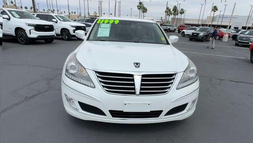 White Satin Pearl 2012 Hyundai Equus Signature