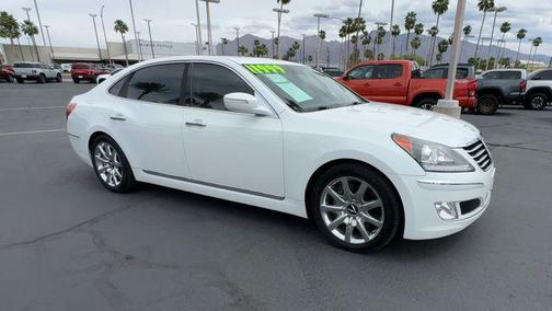 White Satin Pearl 2012 Hyundai Equus Signature