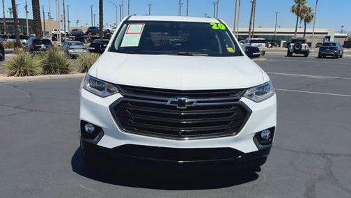 Summit White 2020 Chevrolet Traverse Premier