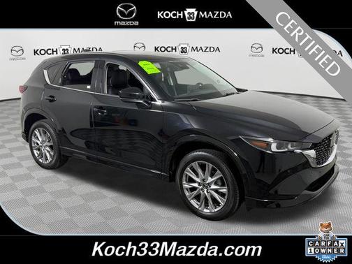 Jet Black Mica 2025 Mazda CX-5 2.5 S Premium Plus Package