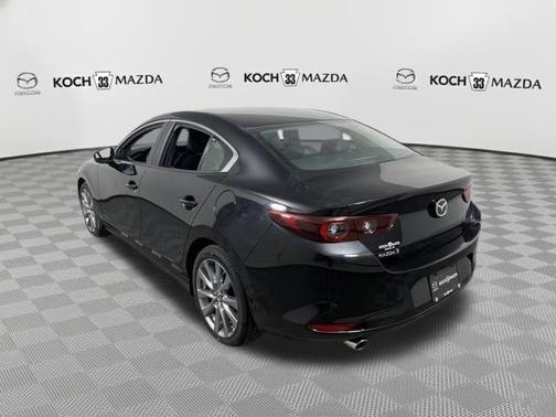Jet Black Mica 2026 Mazda Mazda3 FWD w/Preferred Package