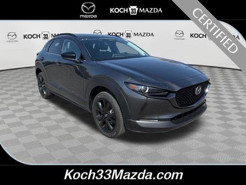 Machine Gray Metallic 2025 Mazda CX-30 2.5 Turbo Premium Package