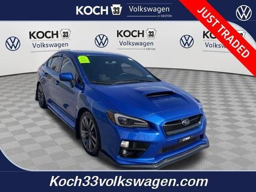 Blue 2016 Subaru WRX Premium