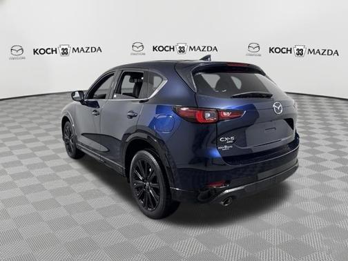 Deep Crystal Blue Mica 2023 Mazda CX-5 2.5 Turbo