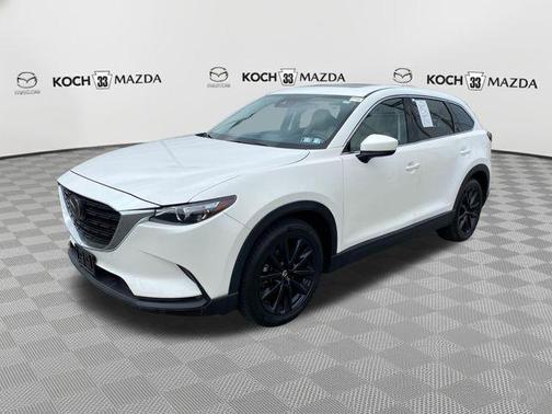 Snowflake White Pearl 2023 Mazda CX-9 Touring Plus