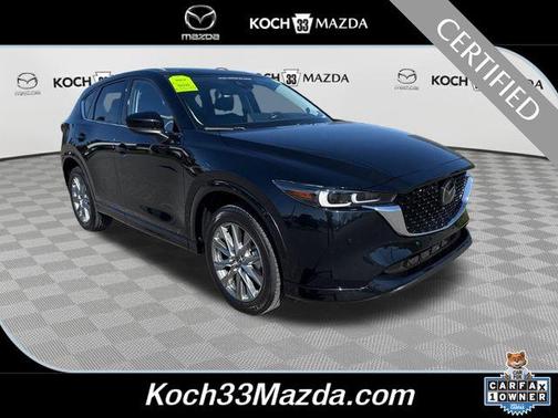 Jet Black Mica 2025 Mazda CX-5 2.5 S Premium Plus Package