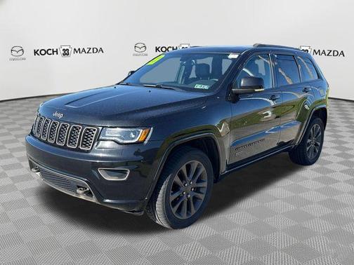 Brilliant Black Crystal Pearlcoat 2016 Jeep Grand Cherokee Limited