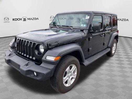 Black Clearcoat 2023 Jeep Wrangler Sport