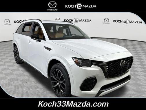 Rhodium White Premium 2026 Mazda CX-70 3.3 Turbo S Premium Plus Package