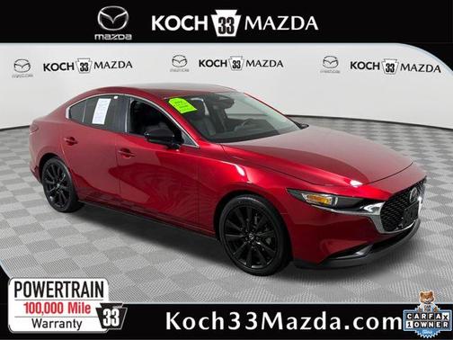 Soul Red 2024 Mazda Mazda3 FWD w/Select Package