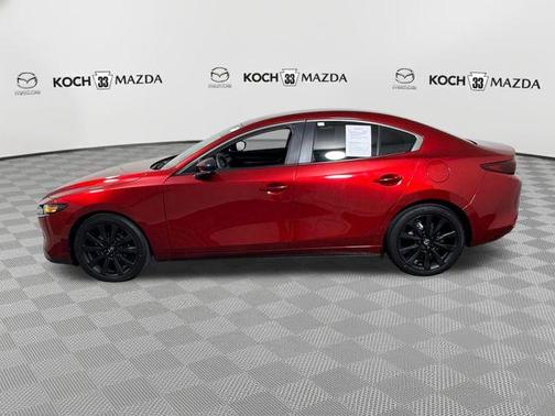 Soul Red 2024 Mazda Mazda3 FWD w/Select Package
