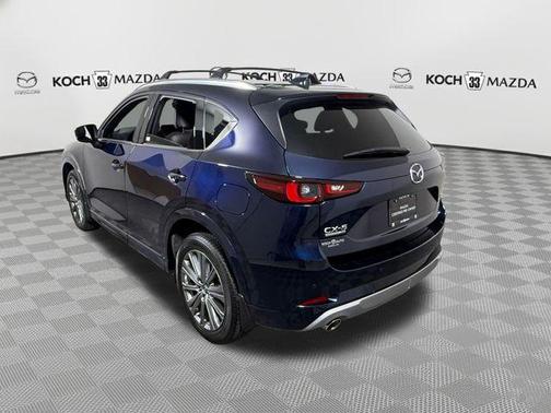 Deep Crystal Blue Mica 2025 Mazda CX-5 2.5 Turbo Signature