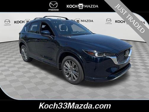 Deep Crystal Blue Mica 2025 Mazda CX-5 2.5 Turbo Signature