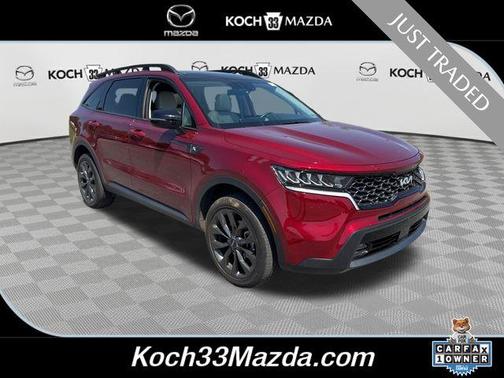 Passion Red Tintcoat 2023 Kia Sorento X-Line EX